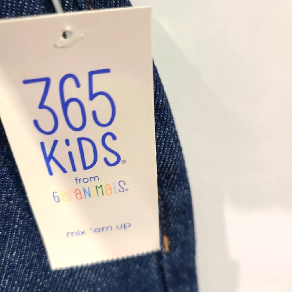 NWT 365 Kids from‎ Garanimals Size 5 Carpenter Pants Dark Wash Jeans